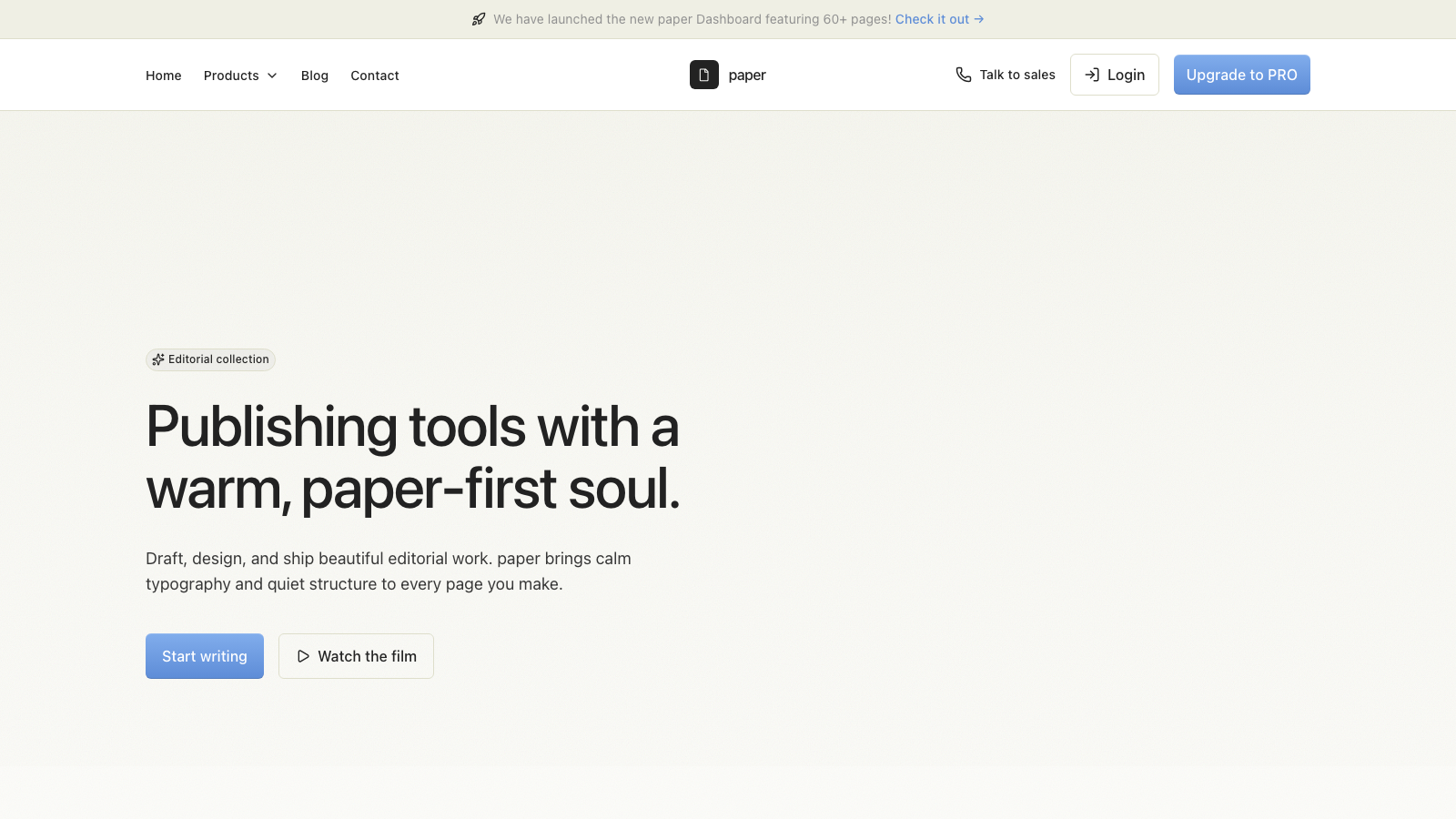 Paper 模板示例截图