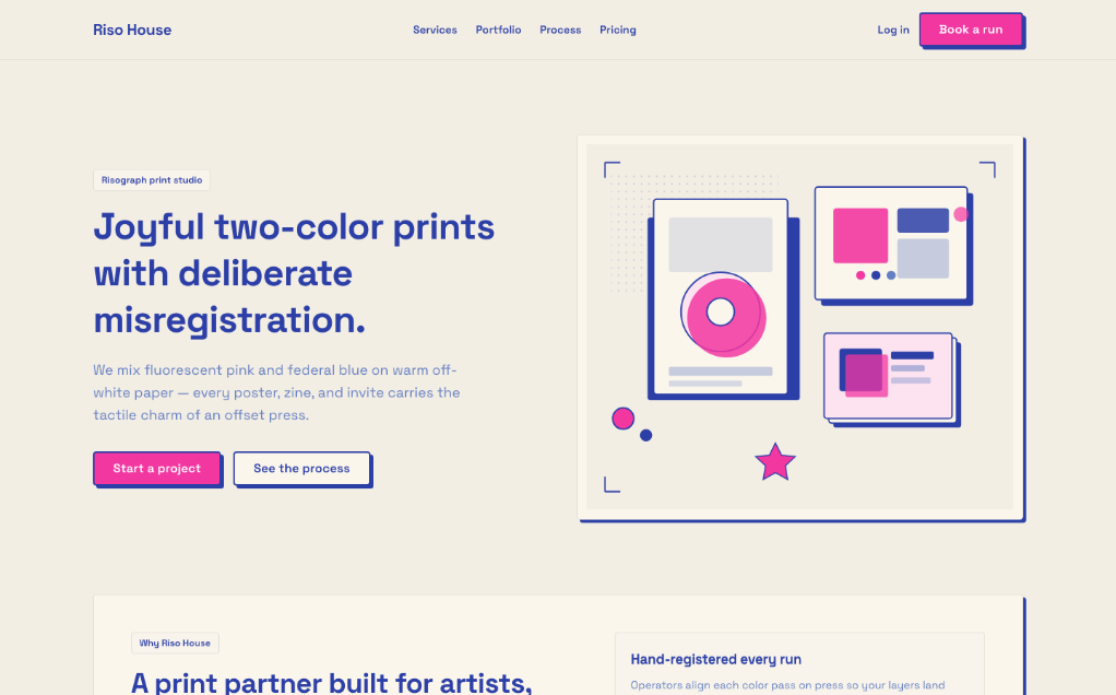 Riso 模板示例截图